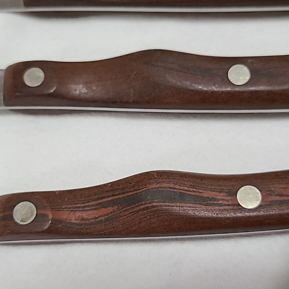 Cutco Vintage #59 Pat. No. 2147079, Set of 7 Smooth Blade Steak/table Knives - Picture 14 of 16